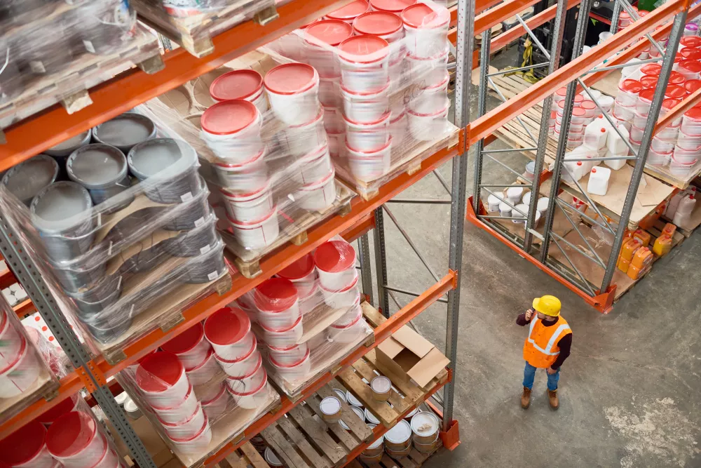  Materials in a Manufacturing Warehouse